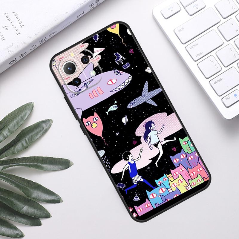 Omori Case For POCO F5 X3 X5 Pro F3 F4 GT M5s C40 Back Cover For Xiaomi 13 12 Lite 11T 12T Pro 12X