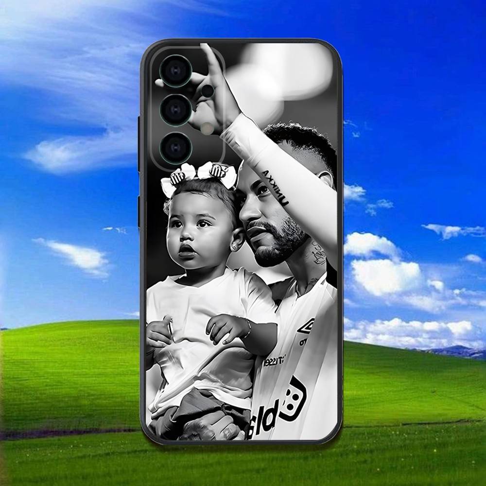 Fußball 10 Für N-NeYmAr Handyhülle Für Samsung Galaxy A13,A21s,A22,A31,A32,A52,A53,A71,A80,Weiche Schwarze Hülle