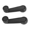 1 Pair Window Crank Handle 69260‑04020 Interior Window Crank Lever Set Gray for Hilux Land Cruiser Tercel Camry