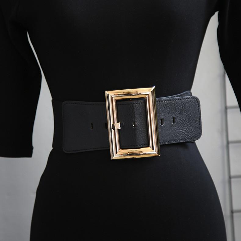 Ou Square Meifeng Buckle Waist Belt Womens Cummerbund Accessories Clothing