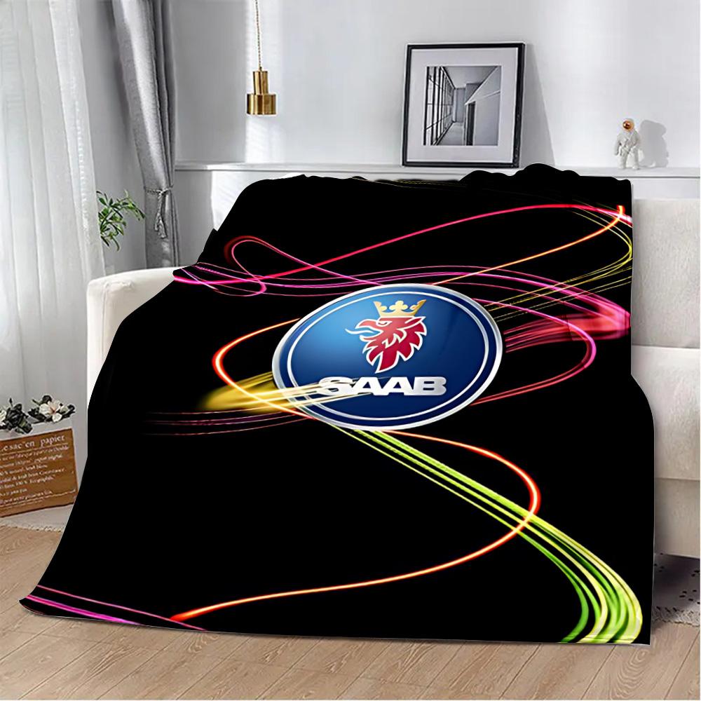 Sweden S-Saabs S-Scanias Printed Blanket Picnic Blankets Warm Blanket Soft and Comfortable Blanket Home Travel Birthday Gift