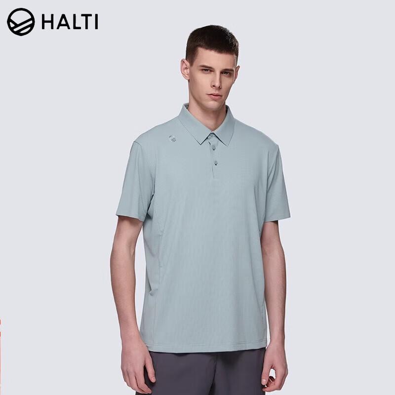 HALTI Men's Polo Neck Sports T-shirt