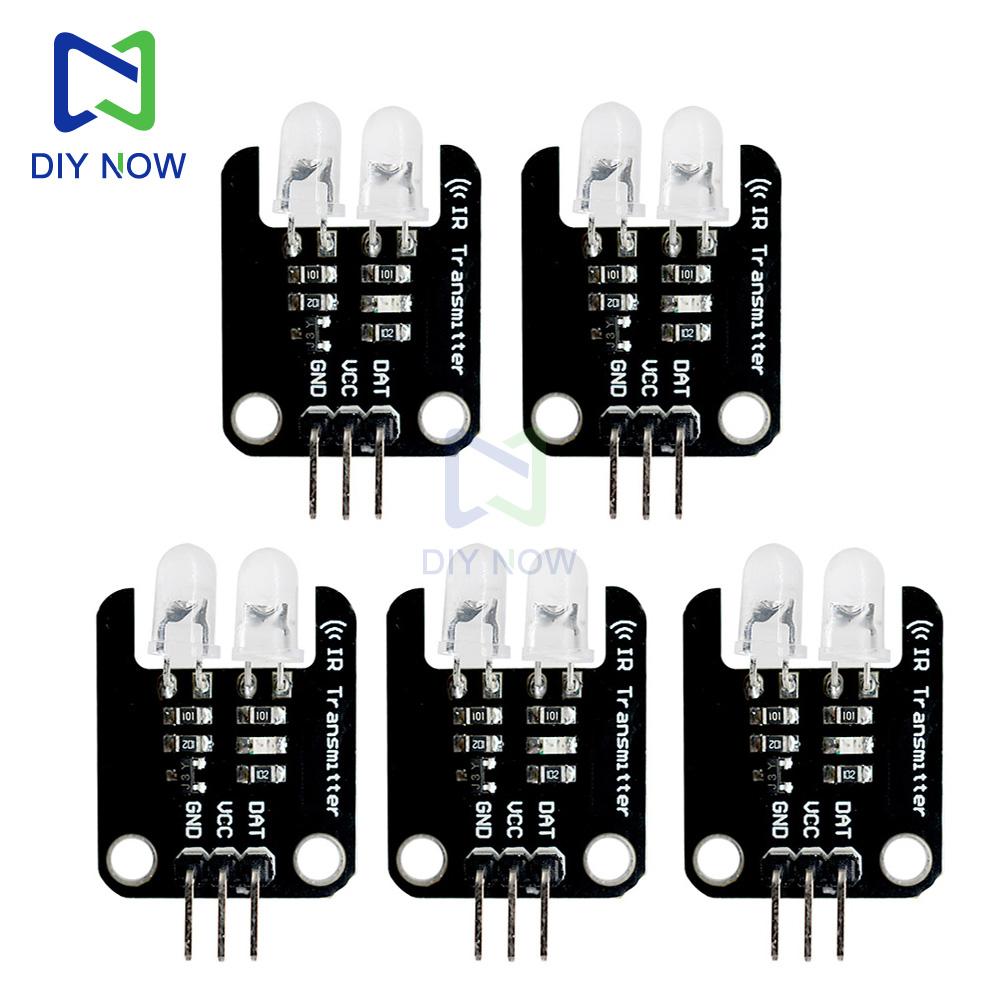 5Pcs 2 Channel Two way Infrared Transmitter Module IR Transmitter PCB0100 Electronic Building Blocks For Arduino Board