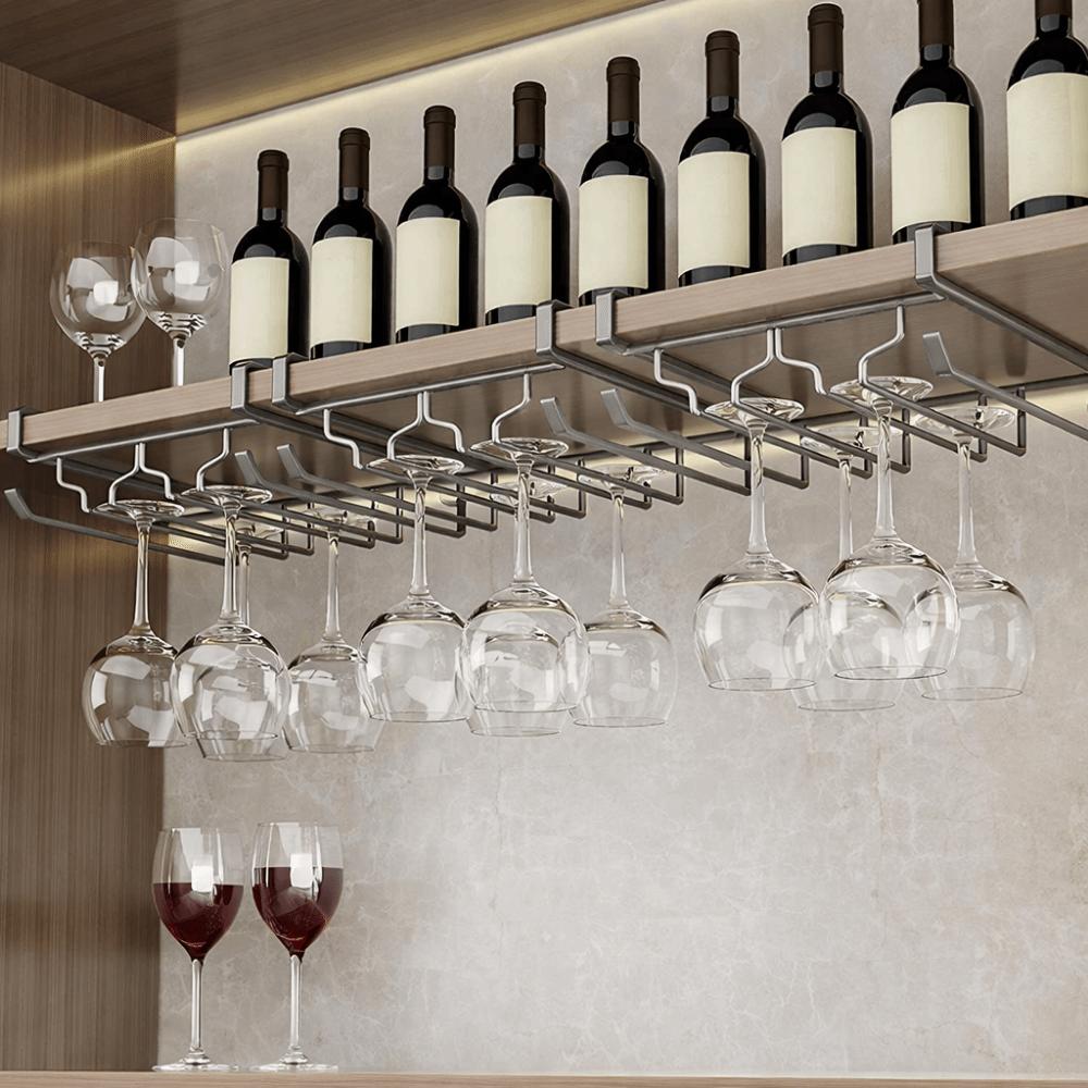Belüftung Überkopf Weinglashalter Hängender Invertierter Kelchständer Esszimmer