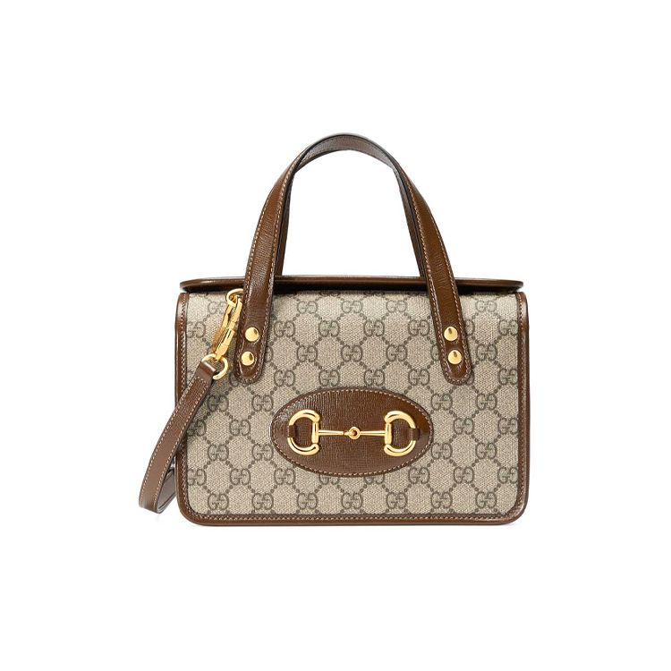 

Gucci Horsebit 1955 Mini Top Handle Bag Brown Women Top_handle 645453-92TCG-8563 Basic Set (Bag+Dust Bag)