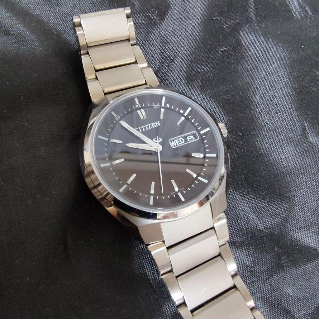 Used CITIZEN Eco-Drive AT6010-59E Radio Solar Atessa