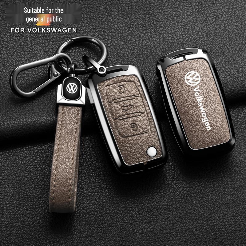 Volkswagen Car Key Case & Keychain for Lavida, Bora, Tiguan, Magotan, POLO, Passat – Cross-Border Compatibility