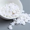 10g DIY Solid Color Polymer Clay Beads for Bracelets & Necklaces - Handmade Spacer Beads