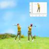 4 Miniature Golf in 1/64 Scale for Outdoor Decor And Model Layouts