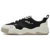 MILANO Low Top Canvas Shoes Men's Black White F12M623305F-BT