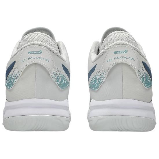 Asics Gel-Fastblaze Comfortable Durable Breathable Support Low-Top Basketball Shoes Men Sneaker Light-Beige-Blue 1063A087-105
