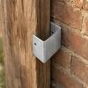 10 Pieces Fence Panel Bracket with Pre-Punched Mounting Holes Outdoor Trellis