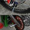 OTOM Motorrad Zubehör Vorderachse Hinterachse Radnabe Achse Mit Mutter Satz Für HONDA CRF250R CRF250X CRF450R CRF450X 2002-2019