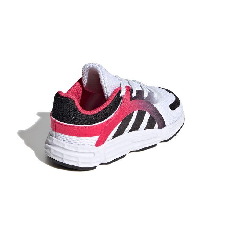 Adidas Originals Sonkei El I Durable Low-Top Walking Shoes Baby Shoes Pink White Black FW8047