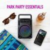 360° Light Karaoke Speaker TWS Function Party Speaker Portable Bluetooth Speaker  Camping Use
