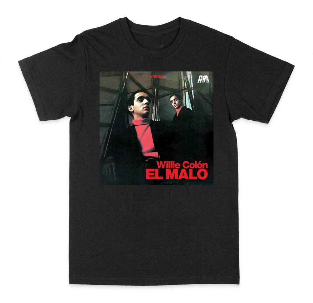 New Willie Colón R.I.P El Malo Willie Colón Cotton S-235XL T-Shirt U18.368 XXXL