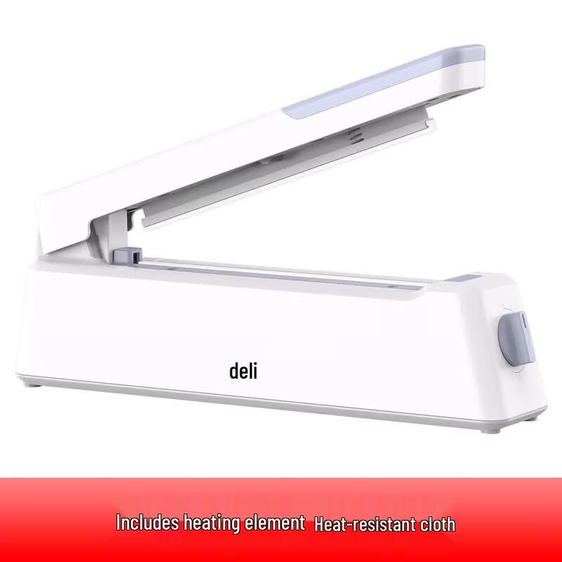 Deli 16499 Manual Impulse Sealer CN plug (adapter included)