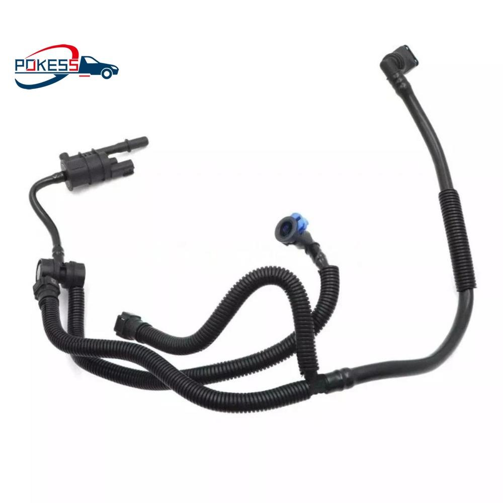 B5Z9G271B Carbon Canister Solenoid Valve Assembly with Tube for Ford Taurus Edge Explorer 2.0 Lincol Vapor Canister Purge Valve