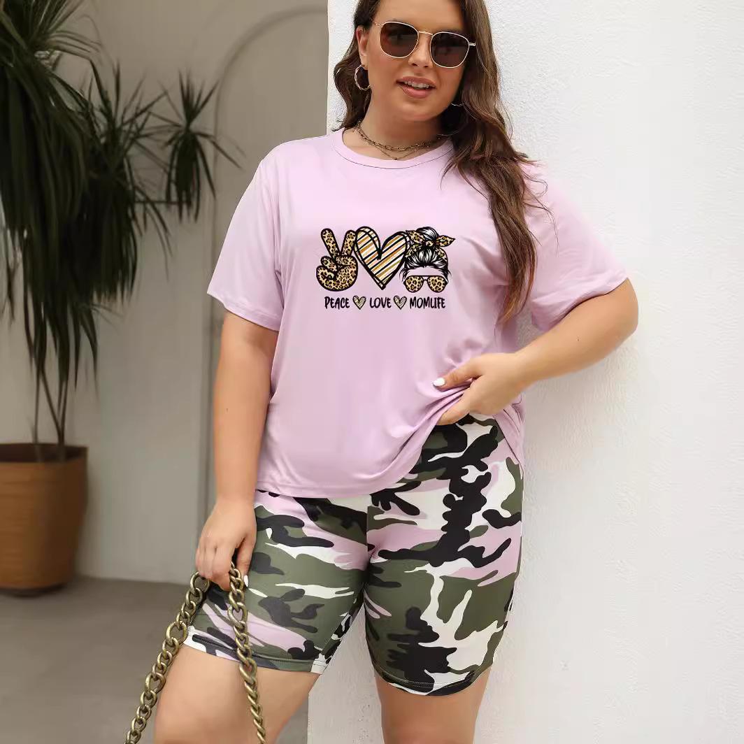 

Женский повседневный комплект 2024 года свободного кроя больших размеров с рукавами со спущенным плечом 0XL