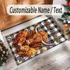 Other Similar Designs Theme Crystal Velvet Rug Personalized Custom Name Text Soft Floor Mat Home Decor