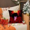 Anime Cool Hot H-Hellsings Pillow Case Anti-dustmite Pillow Invisible zipper silky short plush Sofa cushion cover