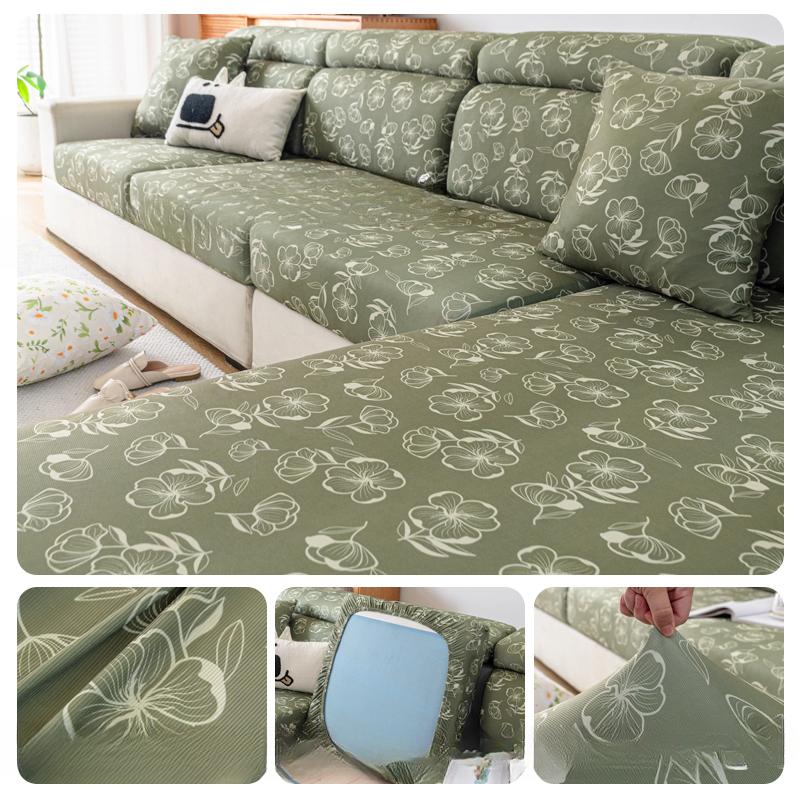 Summer Stretch Sofa Cover Simple Modern Sofa Cover All-Inclusive Universal Cover Backrest Cover Cloth