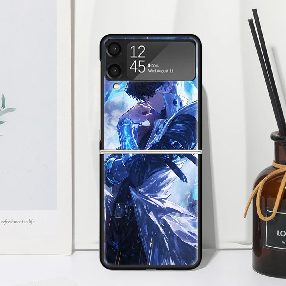 Game Yu-Gi-Oh Phone Case Cover for Samsung Galaxy Z Flip 7 6 5 4 3 5G Flip3 Flip4 Flip5 ZFlip6 ZFlip7 Black Fundas Galaxy Z Flip