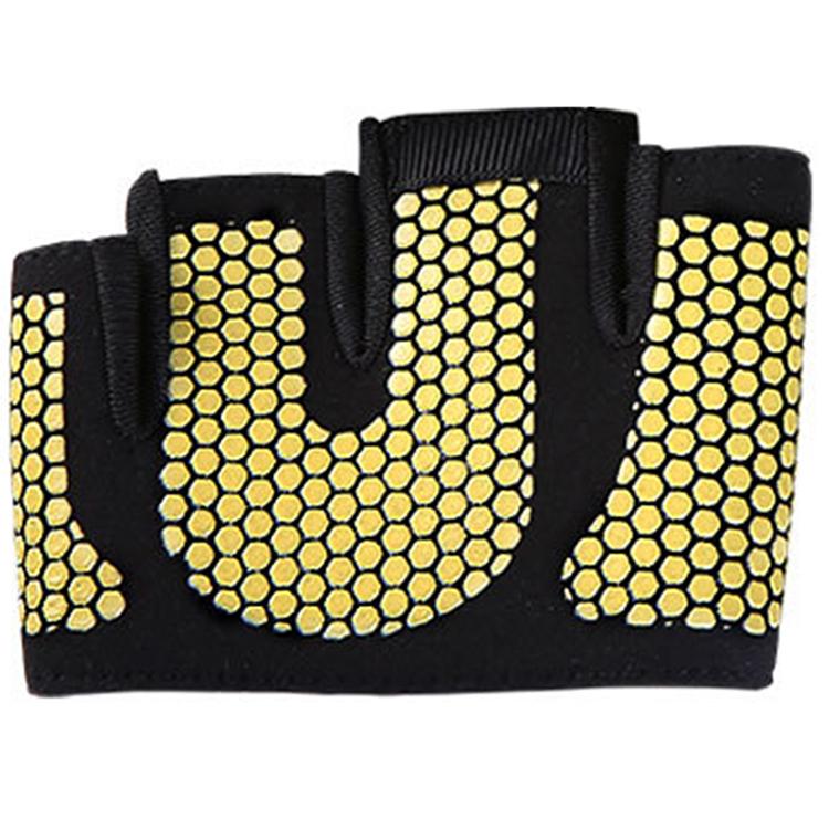 GOLOVEJOY XG02 Half Finger Non Slip Breathable Exercise Dumbbell Fitness Cycling Sports Equipment Gloves Gym Weight Lifting S жёлтый