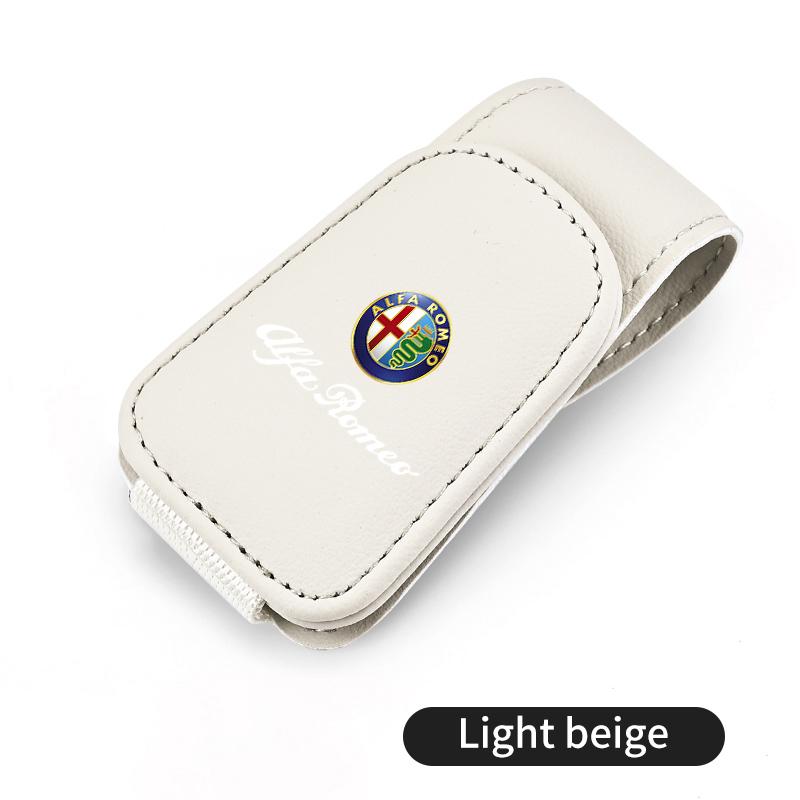 Dla Samochodu Alfa Romeo Uchwyt na Okulary Przeciwsłoneczne Magnetyczny Przenośny Klips do Kart z Biletami Akcesoria Samochodowe 159 Giulietta Giulia 147 Mito 156 159