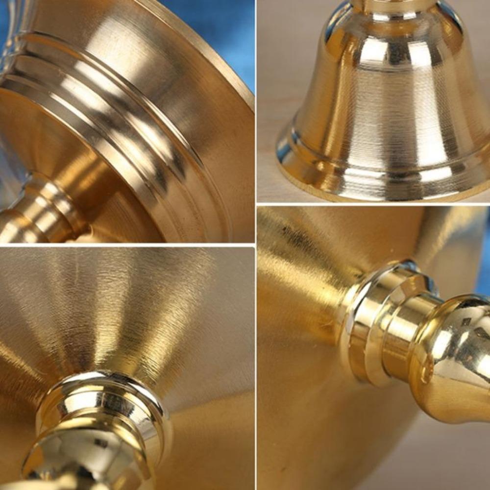 1PC Kerzenhalter Kupfer Butter Lampe Halter Lange Lampe Kerzenhalter Setzen Kerze Kupfer Tasse Wohnkultur