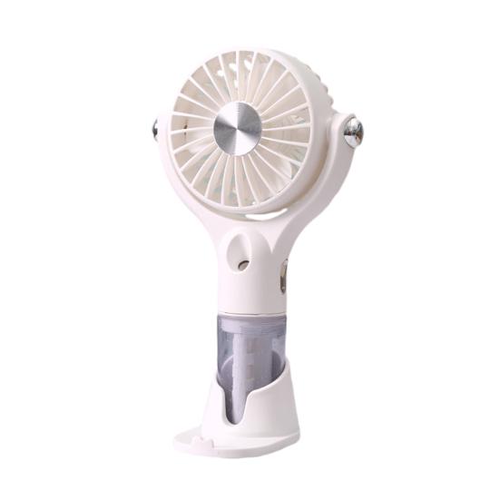 Mini Mist Spray Handheld Fan 100 Speeds Adjustable Portable Summer Misting Cooling Fan USB Rechargeable Travel Outdoor Personal Fan