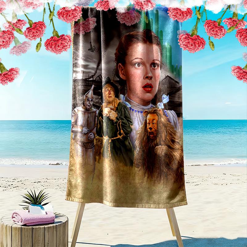 Fantasy Adventure Journey beach towel Outdoor camping beach Absorbent bath towel swim quick-drying swim towel Travel and vacation towels beach