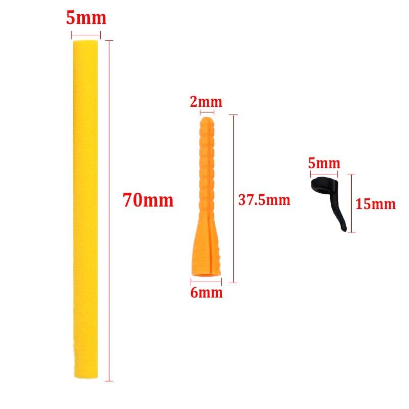 12PCS Karpfen Angeln Haken Köder Zig Aligna Kit für Zig Rig Karpfen Rig Ronnie Haar Rigs Karpfen Grob Feeder angelgerät