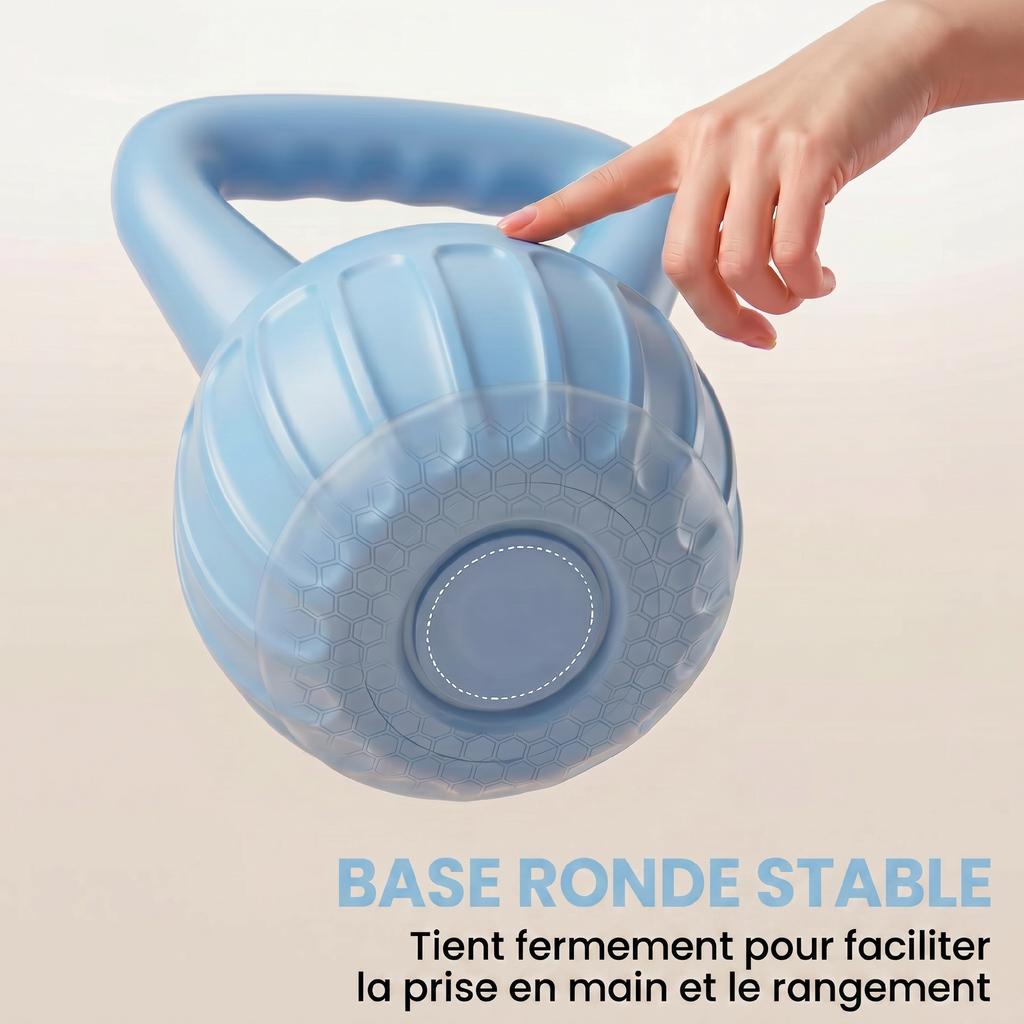 Kettlebell 14 Kg, Dumbbell with Non-slip Handle, Ball Dumbbell, Strength Training, Workout, for Gym, Blue