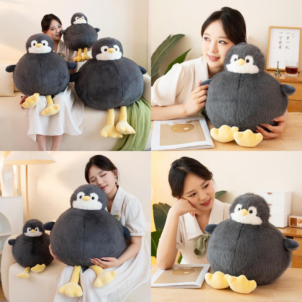 Adorable Long Plush Penguin Stuffed Animal Toy Soft Doll For Baby Girls Gifts