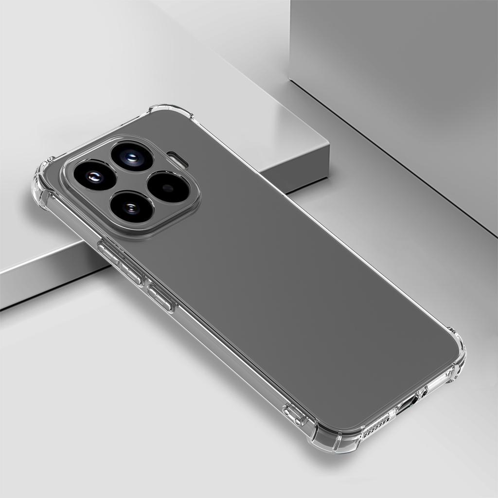 Suitable for Xiaomi 17TPRO four-corner anti-drop mobile phone case Xiaomi 17promax transparent tpu airbag protective cover