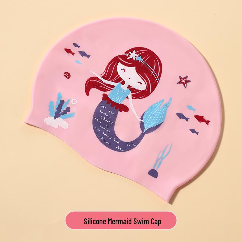 Children’s Anti-fog Waterproof Swimming Goggles - Non-tightening, Unisex, Diving, Water Sports, Swim Cap Compatible.