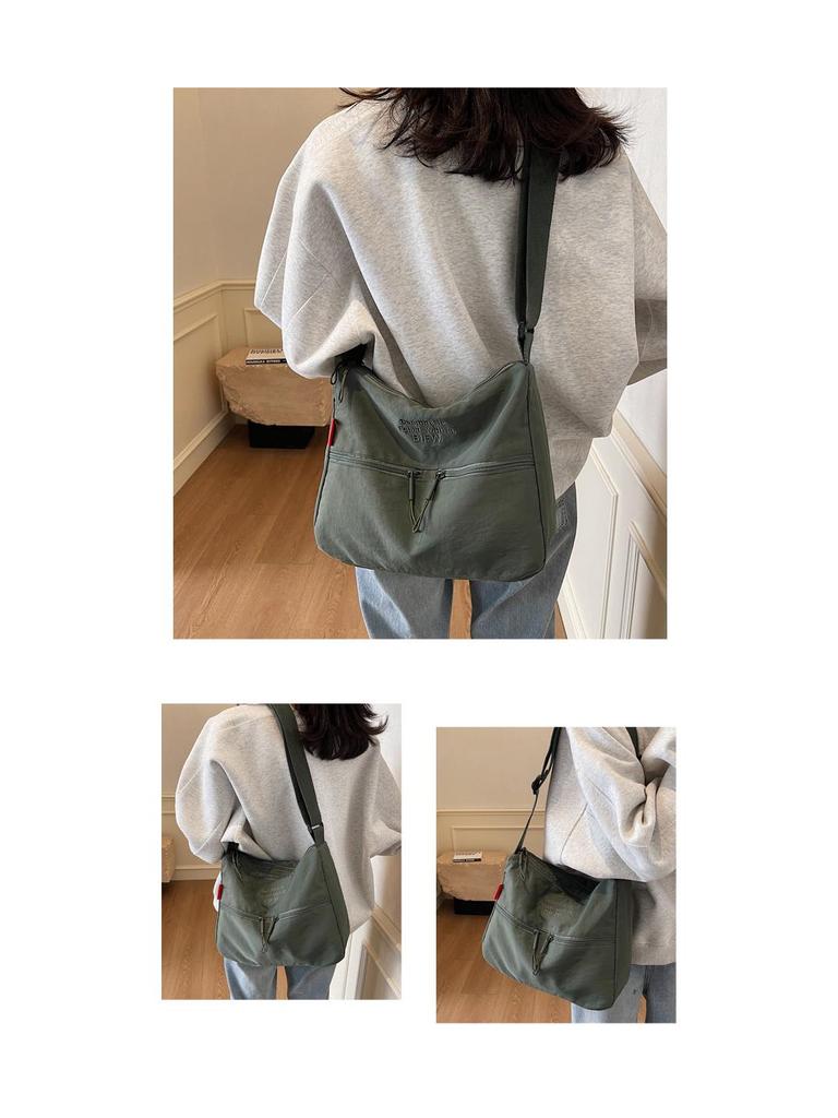 Women's Nylon Crossbody Tote: Large Capacity 2025 Fashion Shoulder Bag