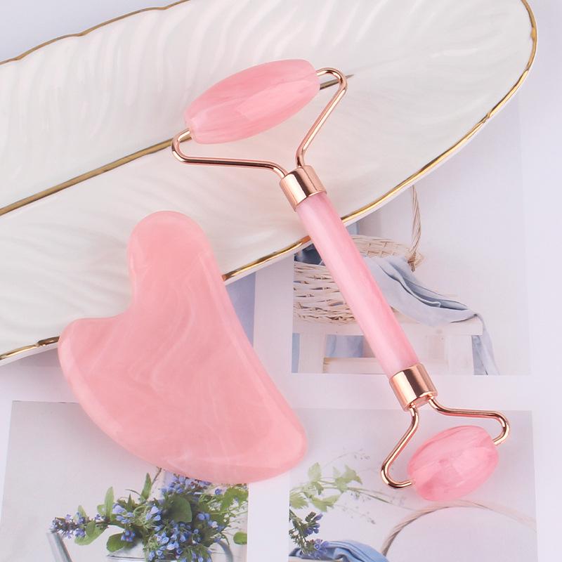 Meridian Gua Sha Facial Massage Roller Set