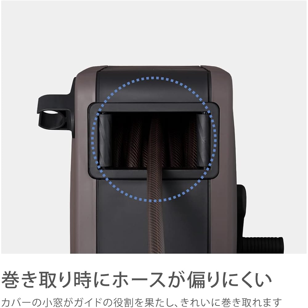 Takagi (Takagi) Hose Hose Reel BOXY NEXT (brown, 30m)