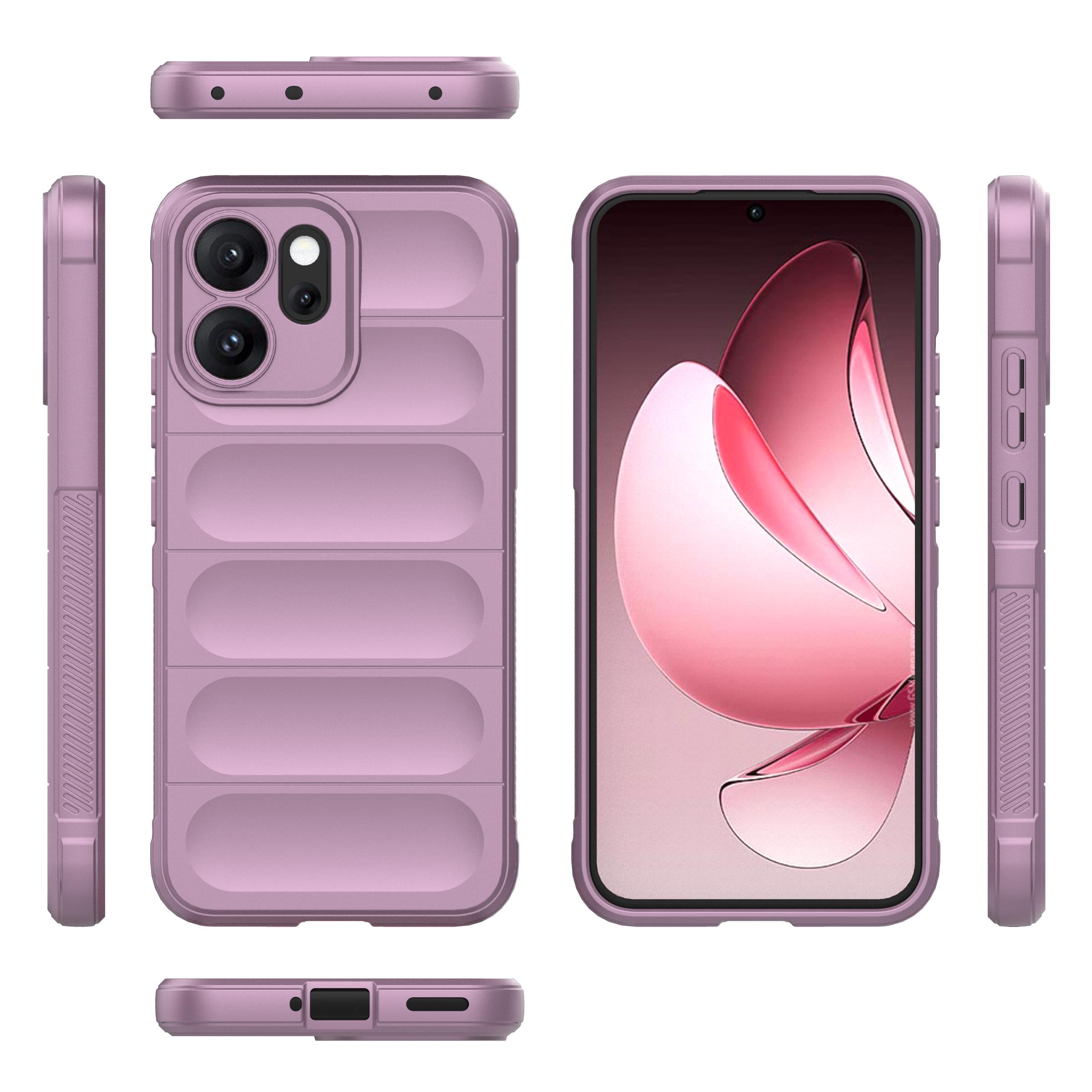 

Для Oppo Reno 14 чохол Для чохла для Oppo Reno 14 Global Бездротова зарядка ударостійкий чохол для телефону Обкладинка для Oppo Reno14 Global Oppo Reno14 фіолетовий