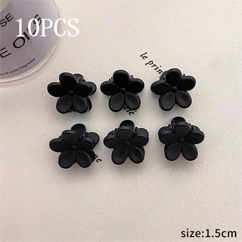 

10Pcs Korean Style Mini Side Bangs Clip Seamless Small Hair Claws Frosted Princess Love Flower Rabbit Braided Hair Clip