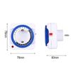 Mechanical Timer Home Smart Timer Socket 24-hour Cycle Reservation Timer Switch Automatic Power Off Safety Socket Household Tool