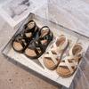 Girls' Shoes, Children's Roman Sandals, 2025 New Summer and Summer Sports for Little Girls, Medium and Large Children, Beach Hits