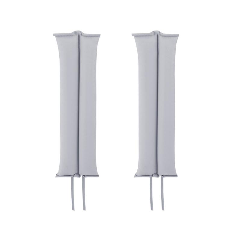 

2pc Baby Bed Guard Safety Paddings Practical Oxford Cotton Easy Installation Secure Fitting for Crib Toddler Protections 1
