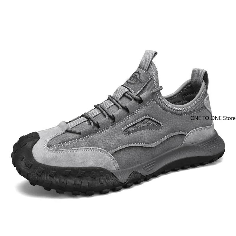 Men's Casual Sneakers Sports Shoes for Men 2024 Spring Autumn Lace-up Men's Outdoor Sport Jogging Shoes Retro Vulcanized Shoes