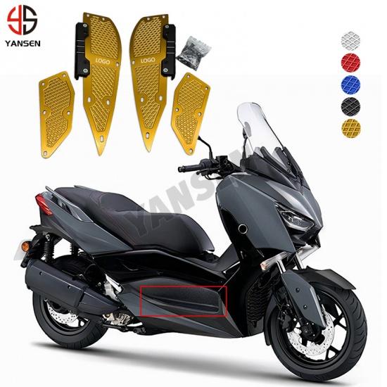 

Для Yamaha XMAX 250 300 400 2017 2018 мотоциклетная подножка, подножка, коврики для ног, подставка для ног, модифицированная накладка на педаль