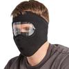 Winter Warm Face Mask With Detachable Anti Fog Goggle Anti Dust Cycling Mask Balaclava Warm Helmet For Skiing Face Cover