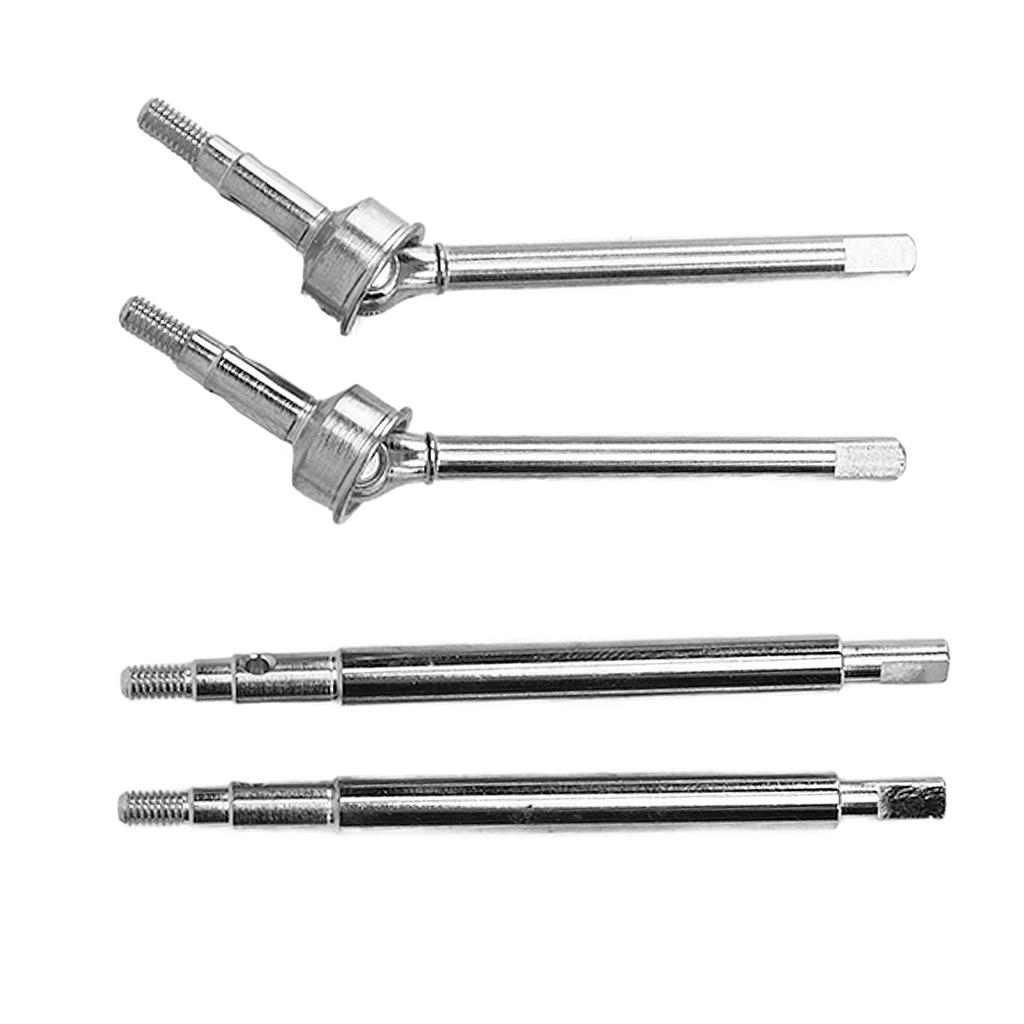 RC Car Front Rear CVD Drive Shaft Brass Extension Drive Adapter Combiner Driveshaft for Traxxas