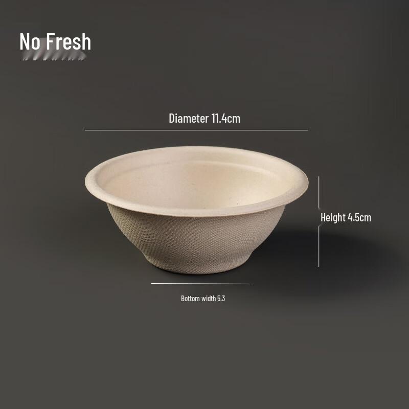 Eco-Friendly Disposable Pulp Bowl